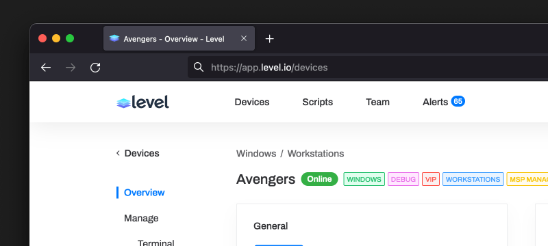 Firefox Level Support