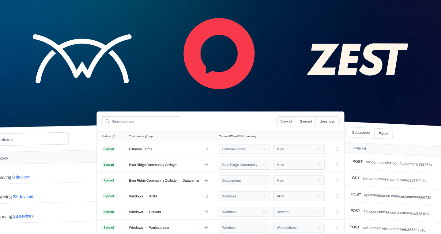 Integrations, patching, and automation groups
