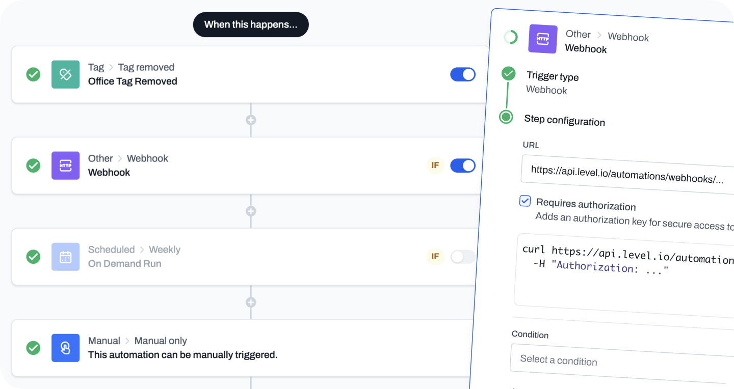 Webhook trigger